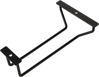 Hanging Wijn Glazen Houder Onder Kast voor Bar en Eetkamer - 18cm, Ideaal voor Wijnliefhebbers en Organisatie