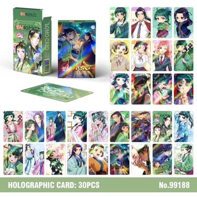 30 stuks The Apothecary Diaries Anime Lomo Kaarten Met Postkaarten Doos Kaartspellen Voor Fans Feestdecoraties Kinder Cadeau Speelgoed beige
