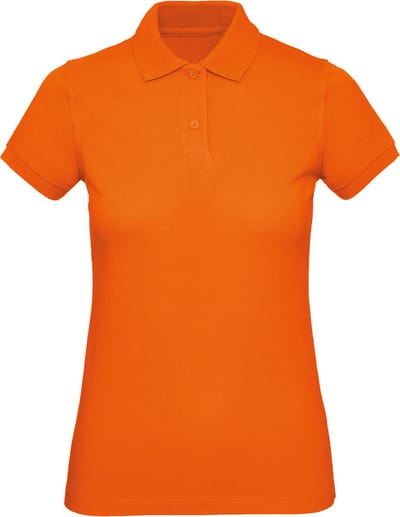 B&C Ladies' organic polo shirt CGPW440 - orange - L