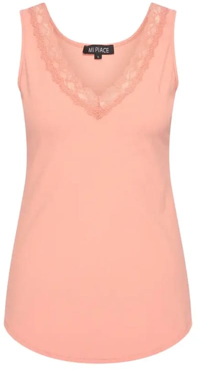 MI PIACE - Travel Top Kant Uni 202129 Sunset Clay - Maat : L