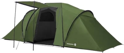 Kampeertent 4 Personen - Tent Kamperen Koepeltent - Buiten Kamperen - Waterdicht 3000mm - 245 x 460 x 200 cm