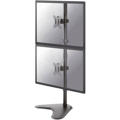Neomounts FPMA-D550DDVBLACK Tafelbeugel voor monitor 25,4 cm (10) - 81,3 cm (32) Zwenkbaar, Roteerbaar, Kantelbaar, Staand Zwart