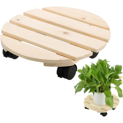Support d'exposition pour plantes Étagère d'intérieur pour salon Étagère à fleurs autoportante avec roue à rangée pour jardin