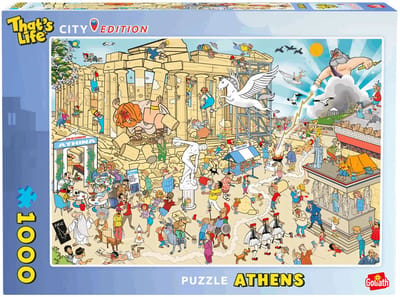 Goliath That's Life City Edition Athene - 1000 Puzzelstukjes - Legpuzzel (68x48cm)
