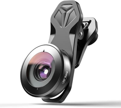 DrPhone APX12 Super Fisheye-lens 195 graden – Cameralens – Fotografielens - HD Smartphone- Zwart
