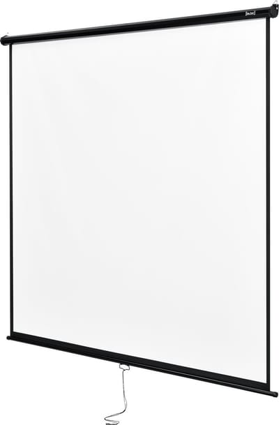 Projectiescherm wit en zwart 203x203 cm 113"