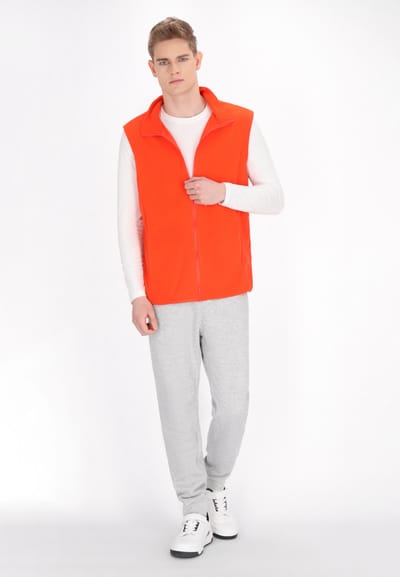 Mo Waistcoat Heren oranje