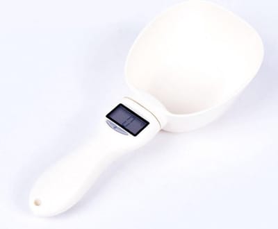 Dieren Voedsel - Lepel Weegschaal - Weegschaal -Eten - Brokken - Schep - Elektronische - Weeggereedschap - Hond - Kattenvoeding - Meet Lepel - Digitale Display - Keuken - Weegschaal