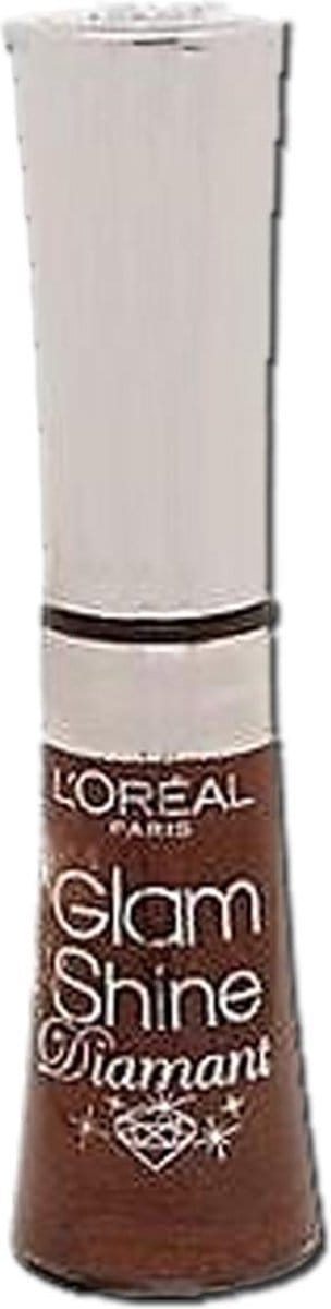 L’Oréal Paris Glam Shine Diamant lipgloss 169 Brown Carat.