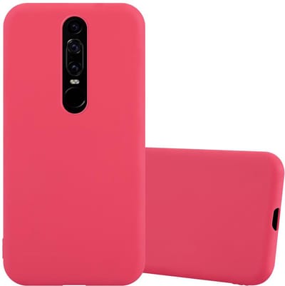 Cadorabo Hoesje geschikt voor Huawei MATE RS in CANDY ROOD - Beschermhoes gemaakt van flexibel TPU silicone Case Cover