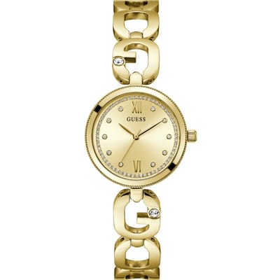 Guess Empower GW0759L2 Horloge - Staal - Goudkleurig - Ø 30 mm