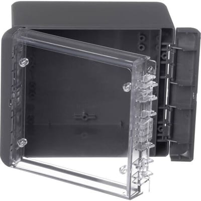 Bopla Bocube B 141309 PC-V0-G-7024 96023234 Outdoorbehuizing 125 x 151 x 90 Polycarbonaat (V0) Grafietgrijs (RAL 7024) 1 stuk(s)