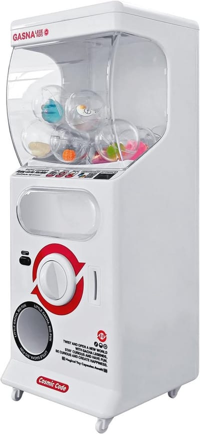 Mini Capsule Automaat voor Kinderen – Speelgoed Gumball Machine met Zintuiglijk Speelgoed