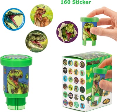 Depesche - Dino World Sticker Stamper