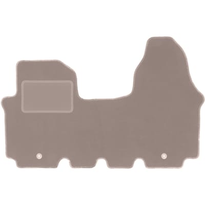 Beige veloursmatten voor: Renault Trafic II bestelbus (2001-2014)