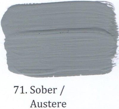 Matte muurverf 2,5 ltr 71- Sober
