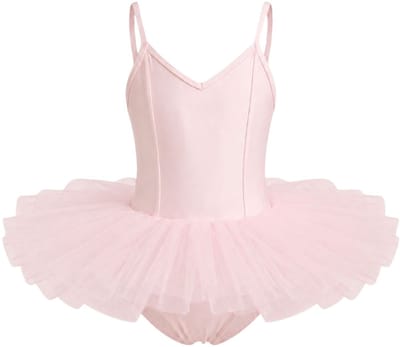 Dancer Dancewear® Ballet tutu roze - Balletpakje voor meisje - Balletpak met tutu "Pavlova" - Maat 92 | 3 jaar
