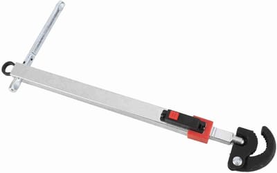 Wastafelsleutel - Kraan Installatiegereedschap - Onder Gootsteen - Uitschuifbaar Ontwerp - 250 mm Lengte