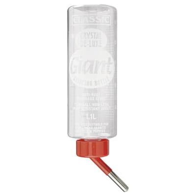 1100 ml Giant Drinkfles Classic de Luxe voor Knaagdieren en Konijnen