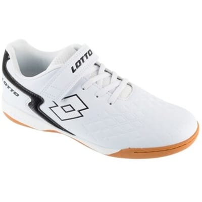 Lotto Kinder Hallenschuhe 2600920T White/Black-36