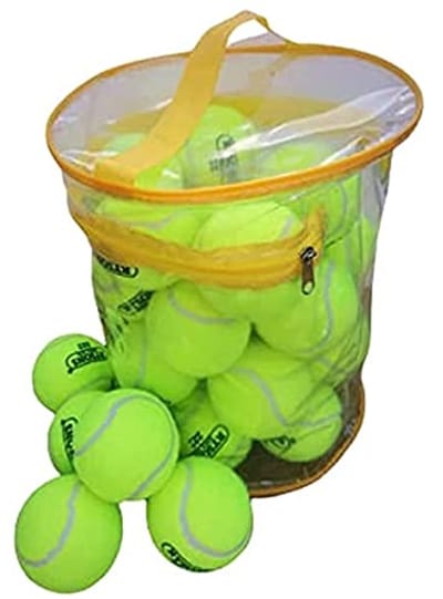 Tennisballen met Hoog Veerkracht en Tas - 24 Stuks
