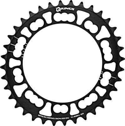Rotor Q-Rings 34T Ovaal Kettingblad BCD 110mm 4-bouts Binnenblad – Shimano Road 11/12-speed (CR-Q110-0034-B)