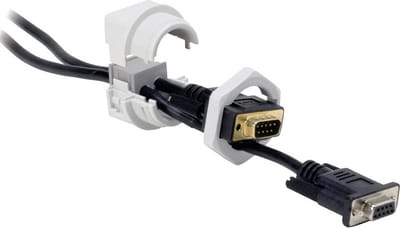Icotek KVT 32 SUB-D9 Kabeldoorvoering Deelbaar Montagegat: M32 Grijs 1 stuk(s)