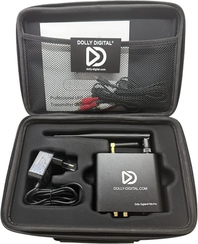 T80Pro Bluetooth | Professionele HiFi Zender Dolly Digital® draadloze koptelefoons voor groepen | Silent Disco | Dolly Digital® | 3 Kanalen