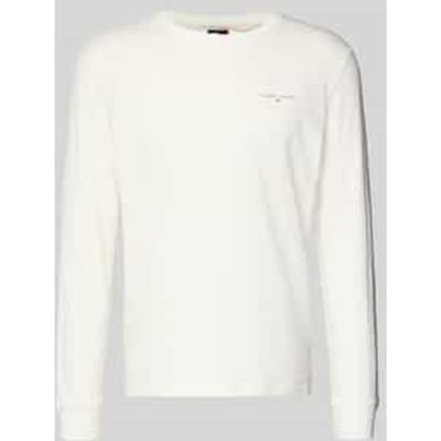 slim fit shirt met lange mouwen van puur katoen
