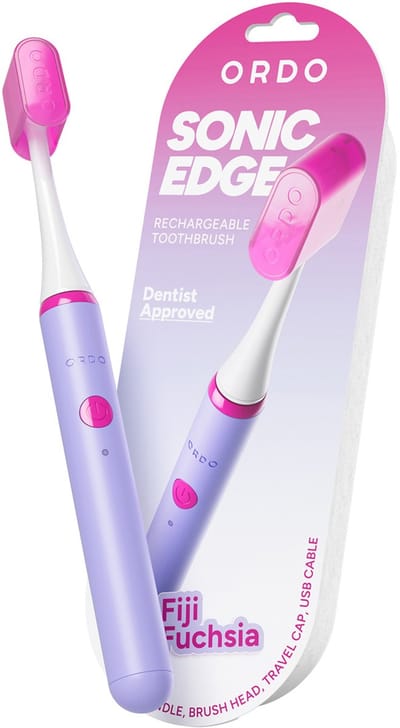 Ordo Sonic Edge - Electrische Tandenborstel - Oplaadbaar - Fiji Fuchsia