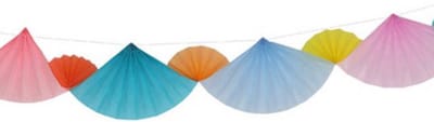 Folat - Waaier Slinger Pastel - 4 meter