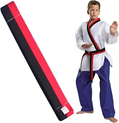 Professionele Judo- en Taekwondo-gordel voor kinderen en volwassenen - Extra dikke karateband van 200 cm voor vechtsporten