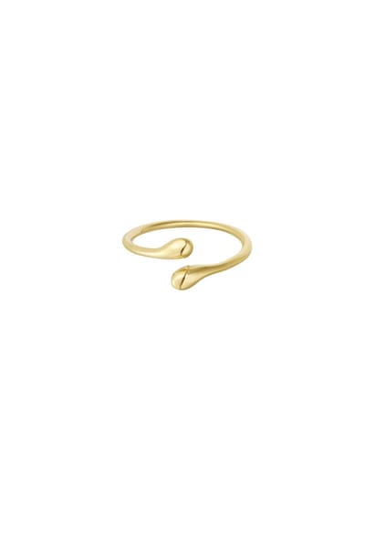 Basic Open Ring - Cadeau - Goudlief.nl