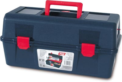 Gereedschapskist 400 x 206 x 188 mm, voor opslag en organisatie