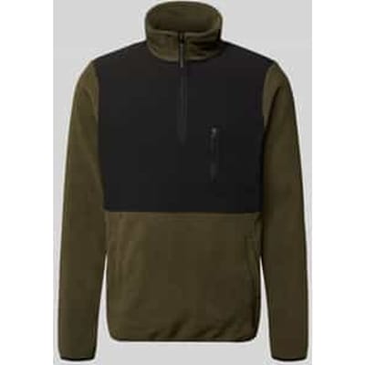 Sweatshirt met opstaande kraag, model 'MARIO'