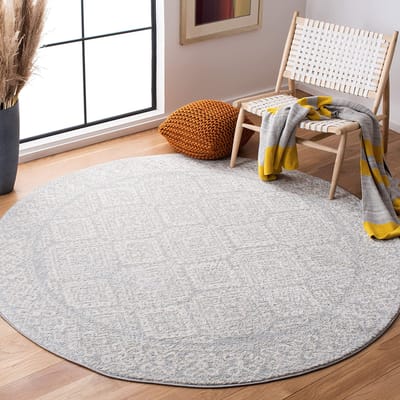 Marokkaans Trellis Wasbaar Groot Rond Tapijt Woonkamer Vloerkleden Vintage Slaapkamer Bank Salontafel Kinderen Antislip Vloermatten diameter 60