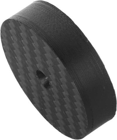 Luidspreker Isolatie Pads - Trillingsdempers - Verbeter Geluid - Carbon Fiber Materiaal - 40x40x10 mm - Zwart