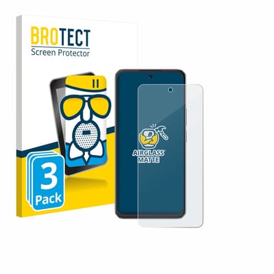 BROTECT - Screenprotector voor Cubot Note 60 - Folie Beschermfolie Beschermglas matte 3 Stuks