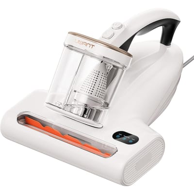 UWANT M600 matrasstofzuiger 500 W 18 kPa 60000 tpm bedstofzuiger met verwarming van 149 ℉ en ultrasone functie, dubbele stofcontainer, slim scherm,