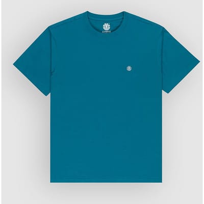 Element Icon Embroidery T-Shirt blauw