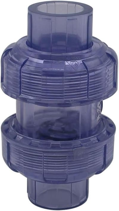 PVC Terugslagklep voor Riolering en Afvoer | 25mm | Bescherming tegen Terugstroming voor Aquarium en Pool