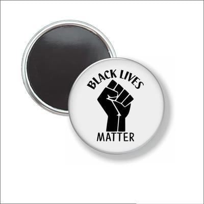 Button Met Magneet 58 MM - Black Lives Matter - NIET VOOR KLEDING