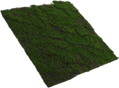 Kunstgras Panelen - Mos Achtergrond - Decoratie Binnen - Realistisch Uiterlijk - 30 x 30 cm - Groen