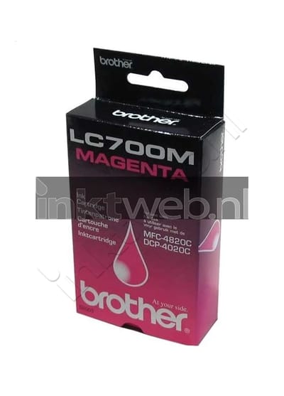 Brother LC-700M inktcartridge magenta (origineel)
