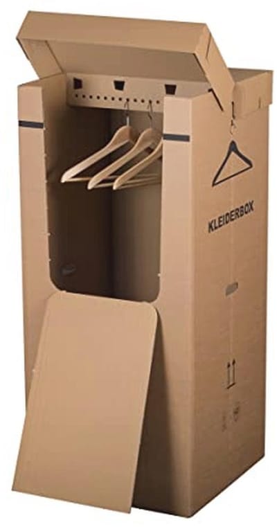 Kledingbox Set van 3 - Duurzame Kledingdozen voor Verhuis- en Opslagoplossingen