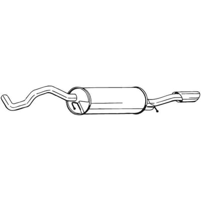 Geluiddemper achter BOSAL 282-175