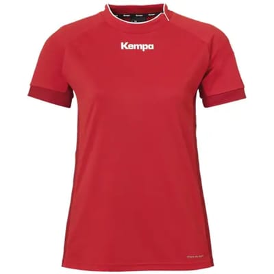 Kempa Prime Shirt Dames - sportshirts - rood - Vrouwen