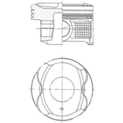 Zuiger KOLBENSCHMIDT 41250600