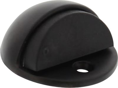 Lavuzo Deurstopper Vloer Rond 45 mm Zwart | Per Stuk | Deurbuffer | Deurstopper binnen | Deurstoppers