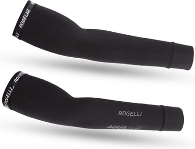 Rogelli Aquabloc Dames en Heren Armstukken Wielrennen - Zwart